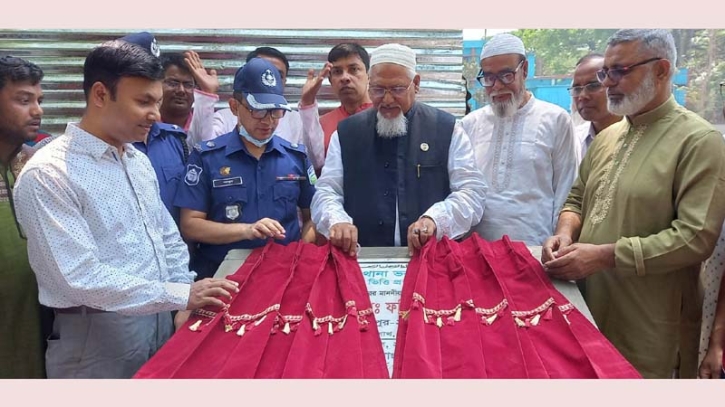 ইসলামপুর থানার নতুন ভবনের ভিত্তি প্রস্তর স্থাপন