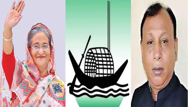 শেখ হাসিনাকে অভিনন্দন জানিয়ে কেন্দুয়ায় আনন্দ মিছিল 