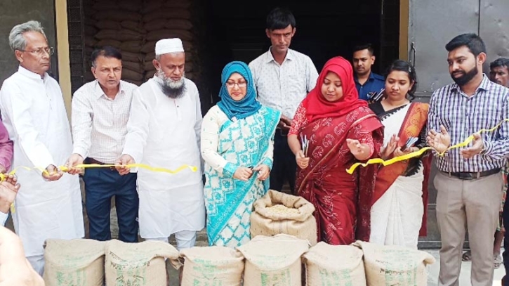 নেত্রকোণায় অভ্যন্তরীন ধান, চাল সংগ্রহ অভিযানের শুভ উদ্বোধন 