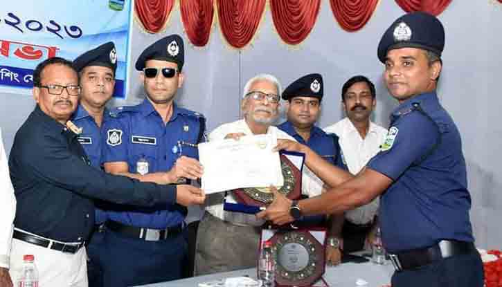 শেরপুরে শ্রেষ্ট কমিউনিটি পুলিশিং অফিসার এসআই রাজীব,সদস্য আনারুল্লাহ নির্বাচিত