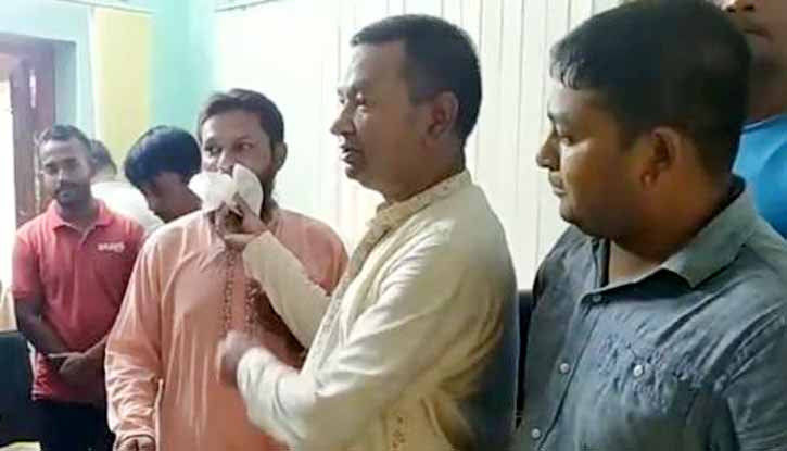 ঝিনাইগাতীতে সাংবাদিক দুদু মল্লিকের জন্মদিন পালিত