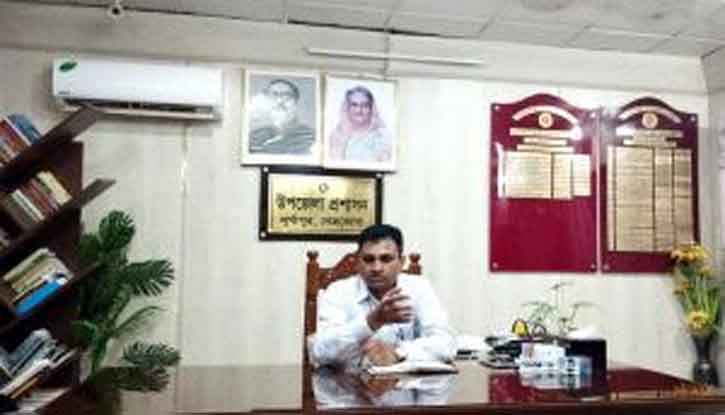 দুর্গাপুরে নতুন ইউএনও মো: আরিফুল ইসলাম প্রিন্সের যোগদান