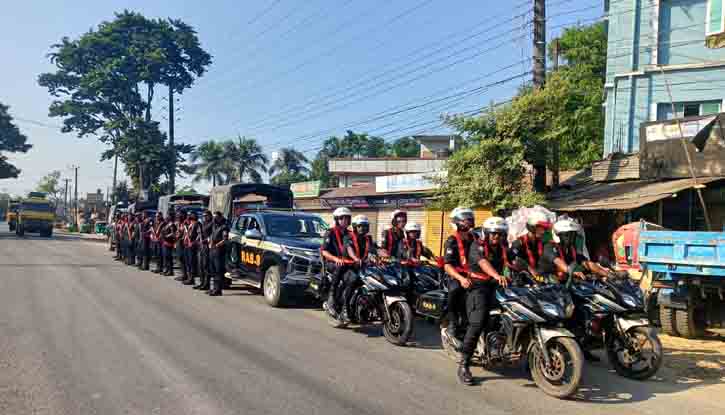 সিলেটে র‍্যাবের বিশেষ নিরাপত্তা ব্যবস্থা জোরদার