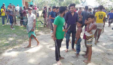 কেন্দুয়ায় ফুটবল খেলাকে কেন্দ্র করে দুই গ্রামের উত্তেজনা,অস্ত্রের মহড়া !