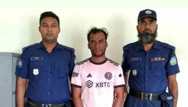 ঝিনাইগাতীতে ভারতীয় মদসহ একজন গ্রেপ্তার