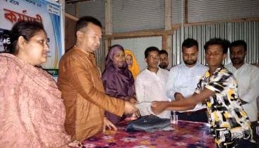 ঝিনাইগাতীতে কৃতি শিক্ষার্থীদের মধ্যে বৃত্তি প্রদান