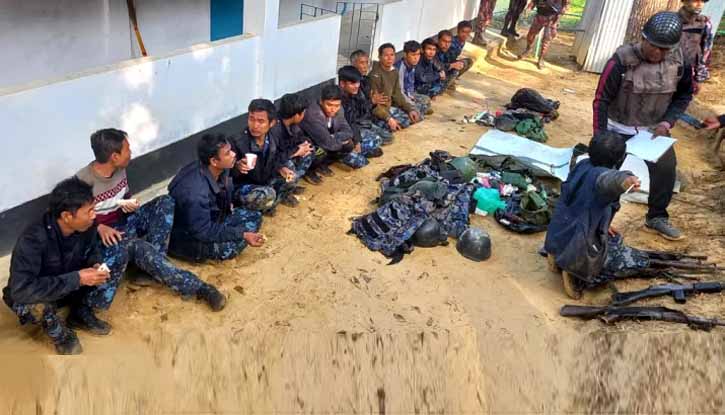 মিয়ানমারের ৯৫ সীমান্তরক্ষী বিজিবি’র আশ্রয়ে