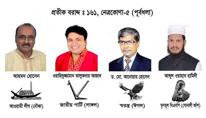 নেত্রকোনা-৫ (পূর্বধলা) আসনের প্রার্থীদের মধ্যে প্রতীক বরাদ্দ নেত্রকোনা-৫ (পূর্বধলা) আসনের প্রার্থীদের মধ্যে প্রতীক বরাদ্দ