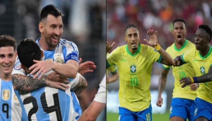 ভোরে মাঠে নামছে আর্জেন্টিনা-ব্রাজিল