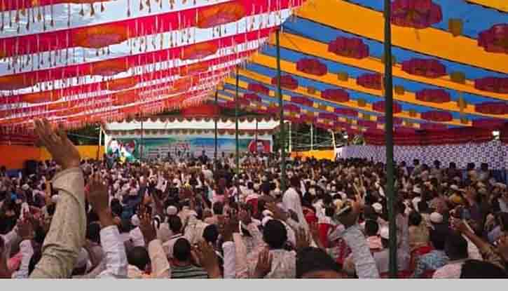 ধর্মপাশায় বিএনপি’র কর্মীসভা জনসভায় পরিনত 