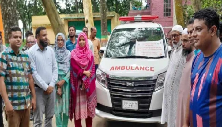 বকশীগঞ্জ উপজেলা স্বাস্থ্য কমপ্লেক্সে জাইকা প্রকল্পের অ্যাম্বুলেন্স হস্তান্তর বকশীগঞ্জ উপজেলা স্বাস্থ্য কমপ্লেক্সে জাইকা প্রকল্পের অ্যাম্বুলেন্স হস্তান্তর