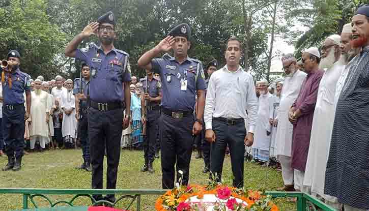গৌরীপুরে বীর মুক্তিযোদ্ধা মতিউর রহমানের রাষ্ট্রীয় মর্যাদায় দাফন গৌরীপুরে বীর মুক্তিযোদ্ধা মতিউর রহমানের রাষ্ট্রীয় মর্যাদায় দাফন