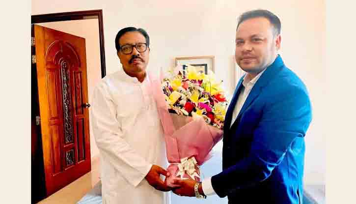 বকশীগঞ্জে নবনির্বাচিত সংসদ সদস্যের সঙ্গে শুভেচ্ছা বিনিময় ও ফুলেল শুভেচ্ছা জ্ঞাপন বকশীগঞ্জে নবনির্বাচিত সংসদ সদস্যের সঙ্গে শুভেচ্ছা বিনিময় ও ফুলেল শুভেচ্ছা জ্ঞাপন