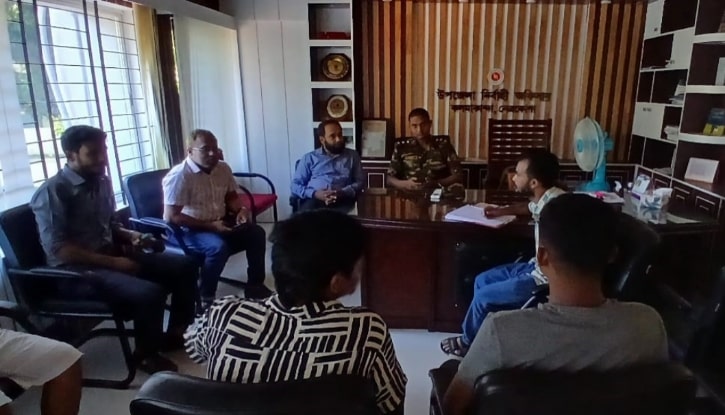 কলমাকান্দায় জব্দকৃত বালু নিলামে বিক্রি কলমাকান্দায় জব্দকৃত বালু নিলামে বিক্রি