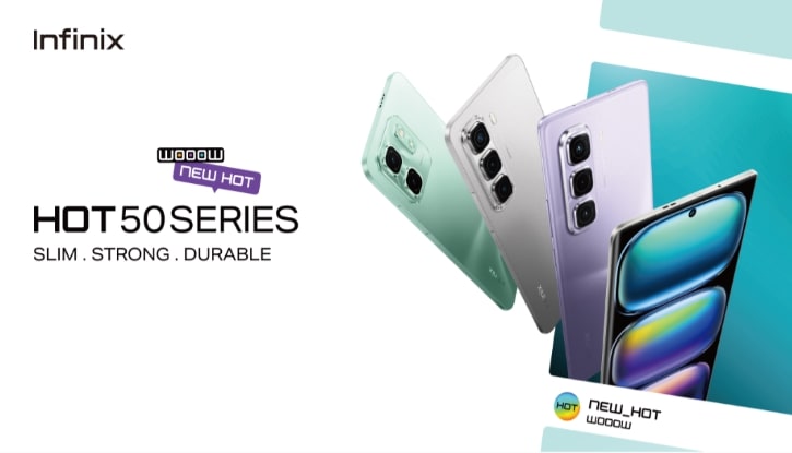 Infinix HOT 50 series making smartphones bold fashion & durable statement for Gen Z Infinix HOT 50 series making smartphones bold fashion & durable statement for Gen Z
