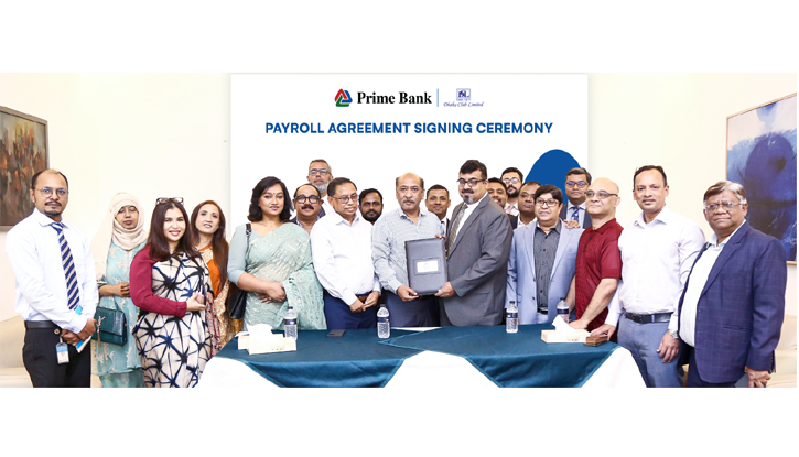 প্রাইম ব‌্যাংকের সাথে পেরোল চুক্তি করেছে ঢাকা ক্লাব
