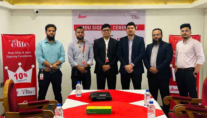 Robi Elites to avail special discounts on Rides and Tickets in Jatri App Robi Elites to avail special discounts on Rides and Tickets in Jatri App