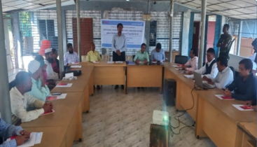 খালিয়াজুরীতে দুর্যোগ ঝুঁকি হ্রাস পরিকল্পনা কর্মশালা অনুষ্ঠিত