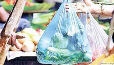 ঝিনাইগাতীতে নিষিদ্ধ পলিথিনে হাটবাজার সয়লাব