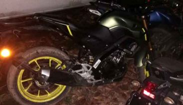 জৈন্তাপুরে ভারতীয় মোটরসাইকেল আটক