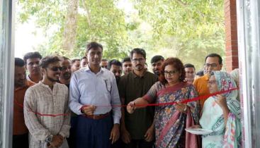 মসিকের ভাষা সৈনিক আব্দুল মতিন পাঠাগার উদ্বোধন