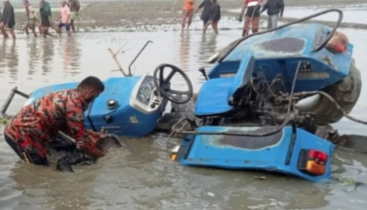কলমাকান্দায় বালু বোঝাই লরির নিচে চাপা পড়ে চালক নিহত