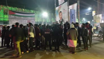 সারাদেশে গুম-হত্যার প্রতিবাদে ময়মনসিংহে বিক্ষোভ মিছিল