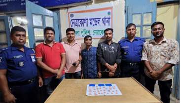 নেত্রকোণায় ইয়াবাসহ ২ মাদক ব্যবসায়ী আটক