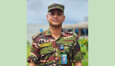 বারহাট্টার ছেলে শাহরিয়ার আরিফ মেজর পদে পদোন্নতি