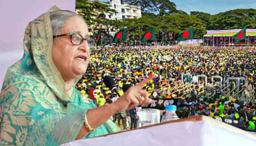 ভোট করতে দেবে না, বিএনপি এত সাহস কোথায় পায়: শেখ হাসিনা