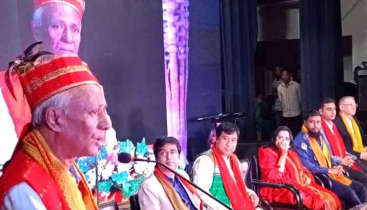 দুর্গাপুরে গারোদের ওয়ানগালা উৎসব পালিত