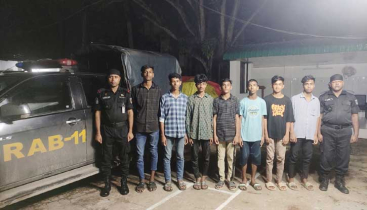 র‌্যাবের হাতে কিশোর গ্যাংয়ের ৭ সদস্য গ্রেফতার