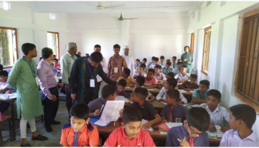 জৈন্তাপুরে কিশোরকন্ঠ মেধাবৃত্তি পরীক্ষা অনুষ্ঠিত
