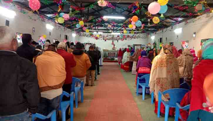 শেরপুরের ঝিনাইগাতীতে নানা আয়োজনে বড় দিন পালিত শেরপুরের ঝিনাইগাতীতে নানা আয়োজনে বড় দিন পালিত