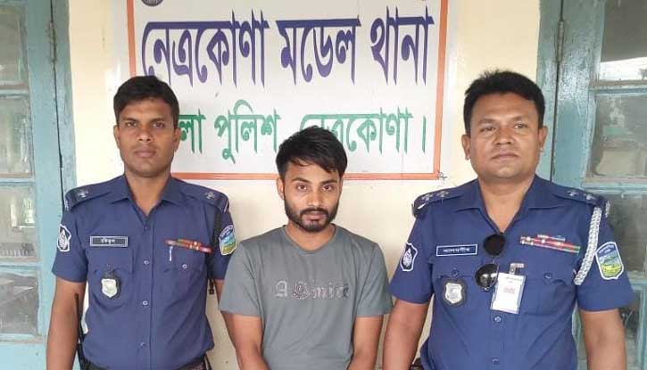 নেত্রকোনায় ৩০০ পিস ইয়াবাসহ এক মাদক ব্যবসায়ী
