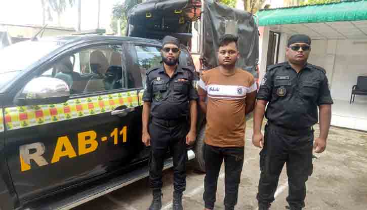 র‌্যাবের হাতে শিশু ধর্ষণ মামলার আসামি গ্রেপ্তার