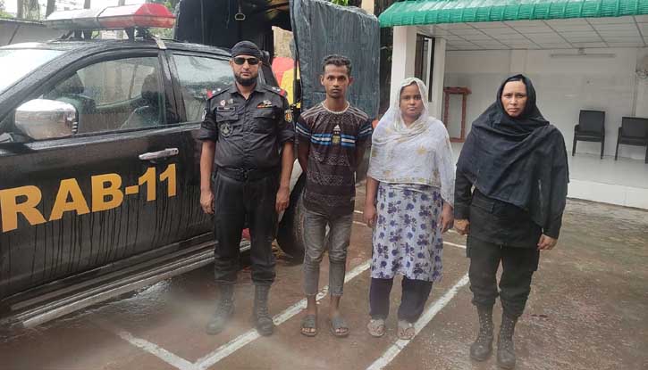 কুমিল্লায় গাঁজা ও ফেন্সিডিলসহ ৩ মাদক ব্যবসায়ী গ্রেফতার