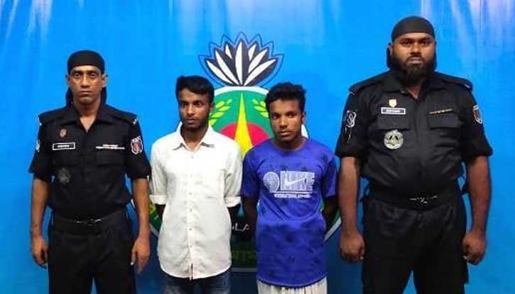দুর্গাপুরের মাসরুল হত্যা মামলার আসামী দুই ভাই গ্রেফতার