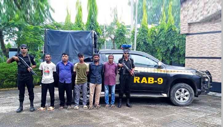 সিলেটে ৫ মাদক ব্যবসায়ীকে আটক করেছে র্যাব সিলেটে ৫ মাদক ব্যবসায়ীকে আটক করেছে র্যাব